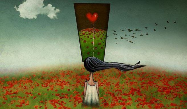 Não tente tirar da sua cabeça o que não sai do coração