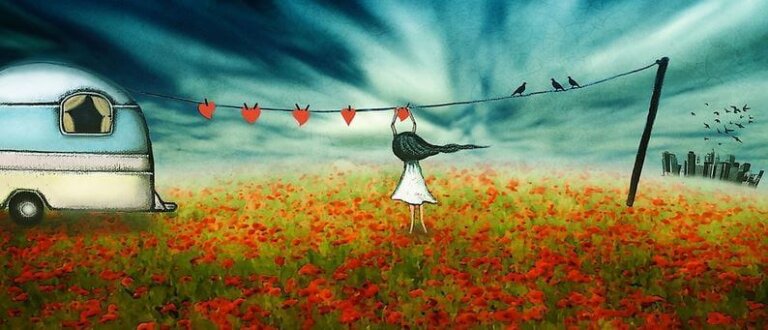 Eu lhe queria porque não sabia me amar