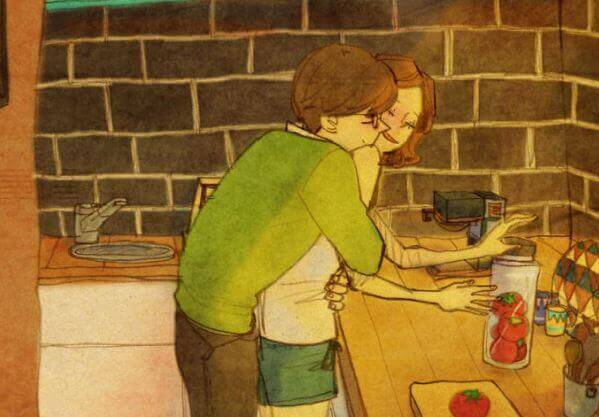 Um abraço é um poema de amor escrito na pele