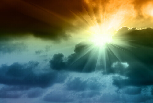 O sol sempre brilha depois da tempestade