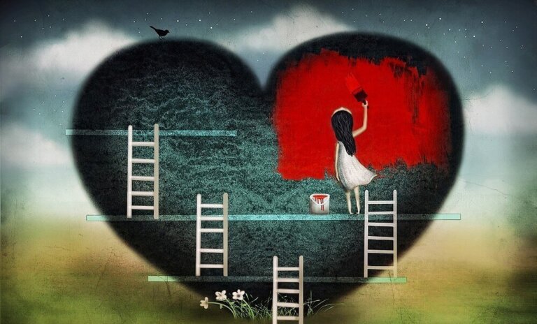 Um coração gasto continua um coração