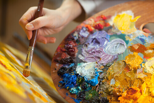 A pintura como terapia