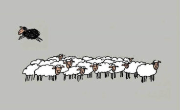 A ovelha negra não é má:  só é diferente