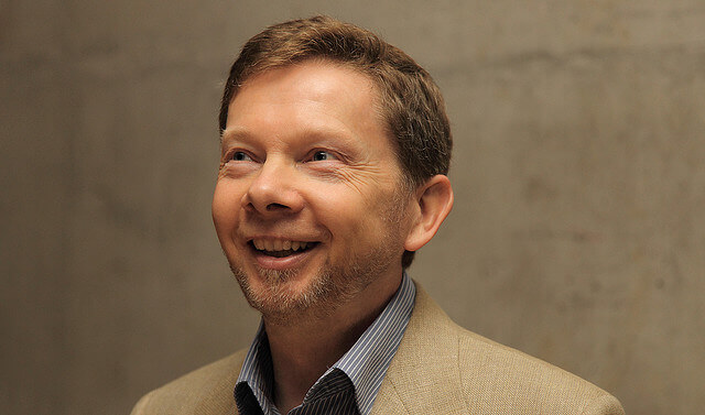 4 frases inspiradoras de Eckhart Tolle
