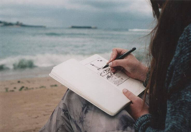 A criatividade é a voz livre que vem do coração