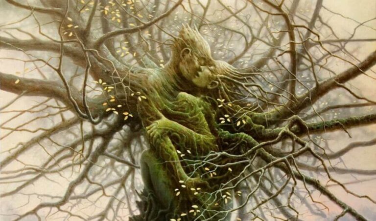 Uma carícia sua e a minha alma revive