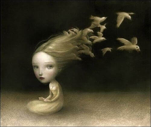 Imagens negativas que habitam sua mente