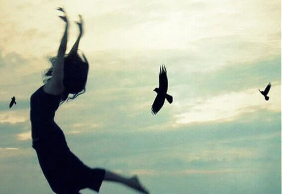 Quando sentir que esse já não é o seu lugar... voe