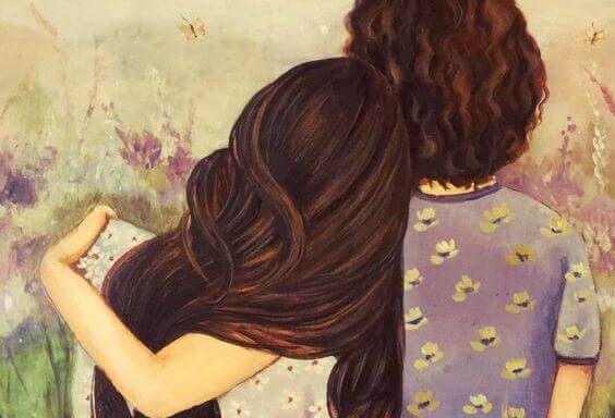 As carícias emocionais são o melhor alimento para a alma