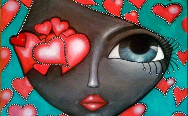 Mesmo que feche os olhos, você vai sentir com o coração