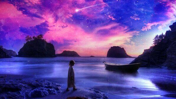 A inspiradora lenda do menino e a estrela do mar