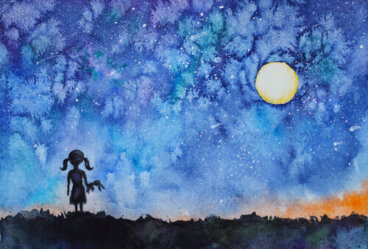 A menina que olhou o céu e descobriu a sua estrela