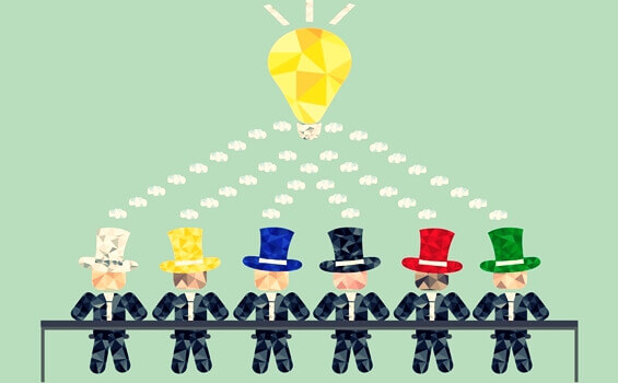 A técnica dos seis chapéus para pensar, de Edward de Bono