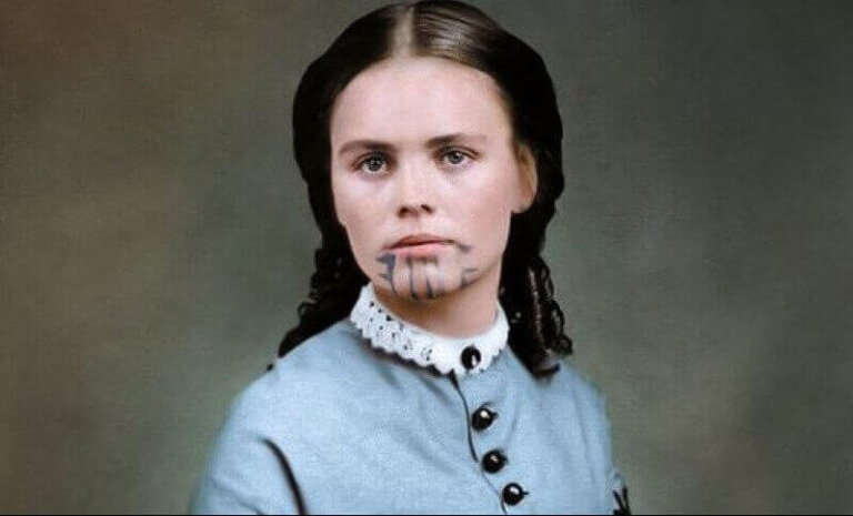 Olive Oatman, a mulher da tatuagem azul e o duplo cativeiro