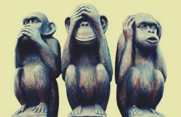 A metáfora dos três macacos e o bem viver