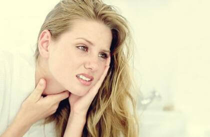 A angústia de sentir um "bolo na garganta"