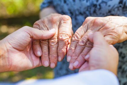 Minha avó com Alzheimer se divertia muito