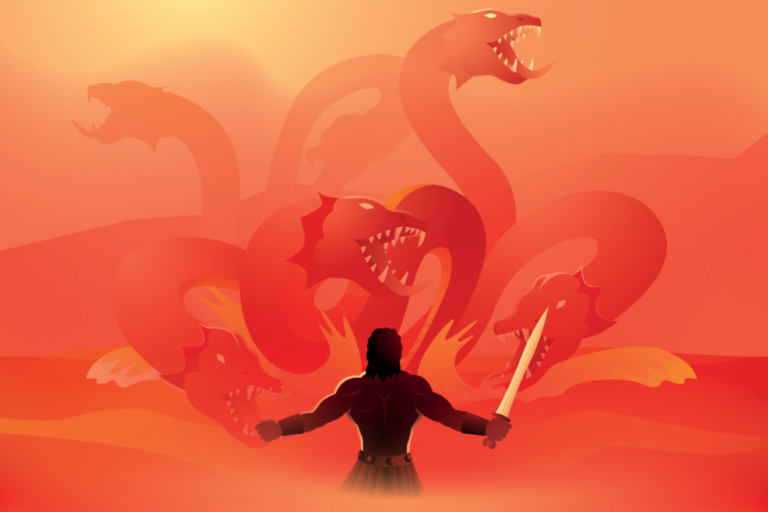 O mito da Hidra de Lerna