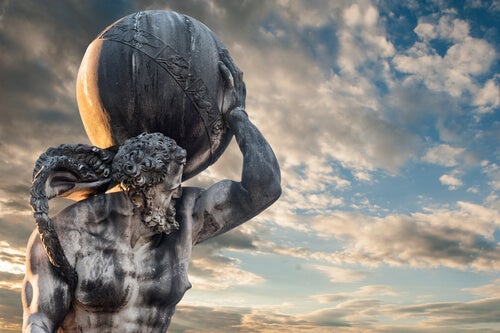 O mito de Atlas, o titã condenado
