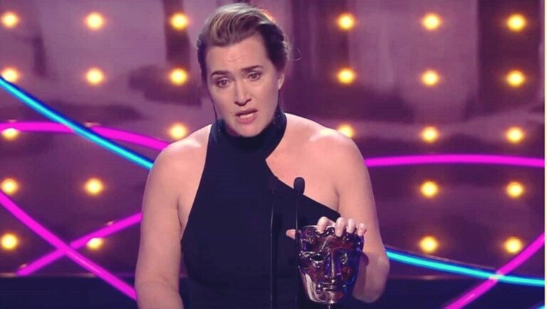 Kate Winslet e seu discurso contra as redes sociais no BAFTA
